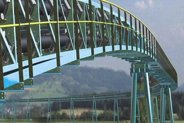 管狀(zhuang)帶式輸送機-未(wèi)來帶式輸送機(jī)發展道路